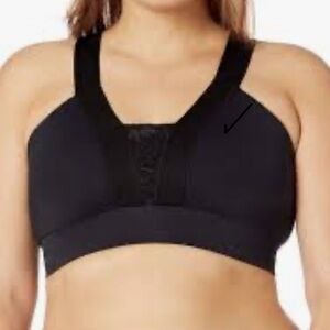 Vimmia v neck plus size lace sports bra